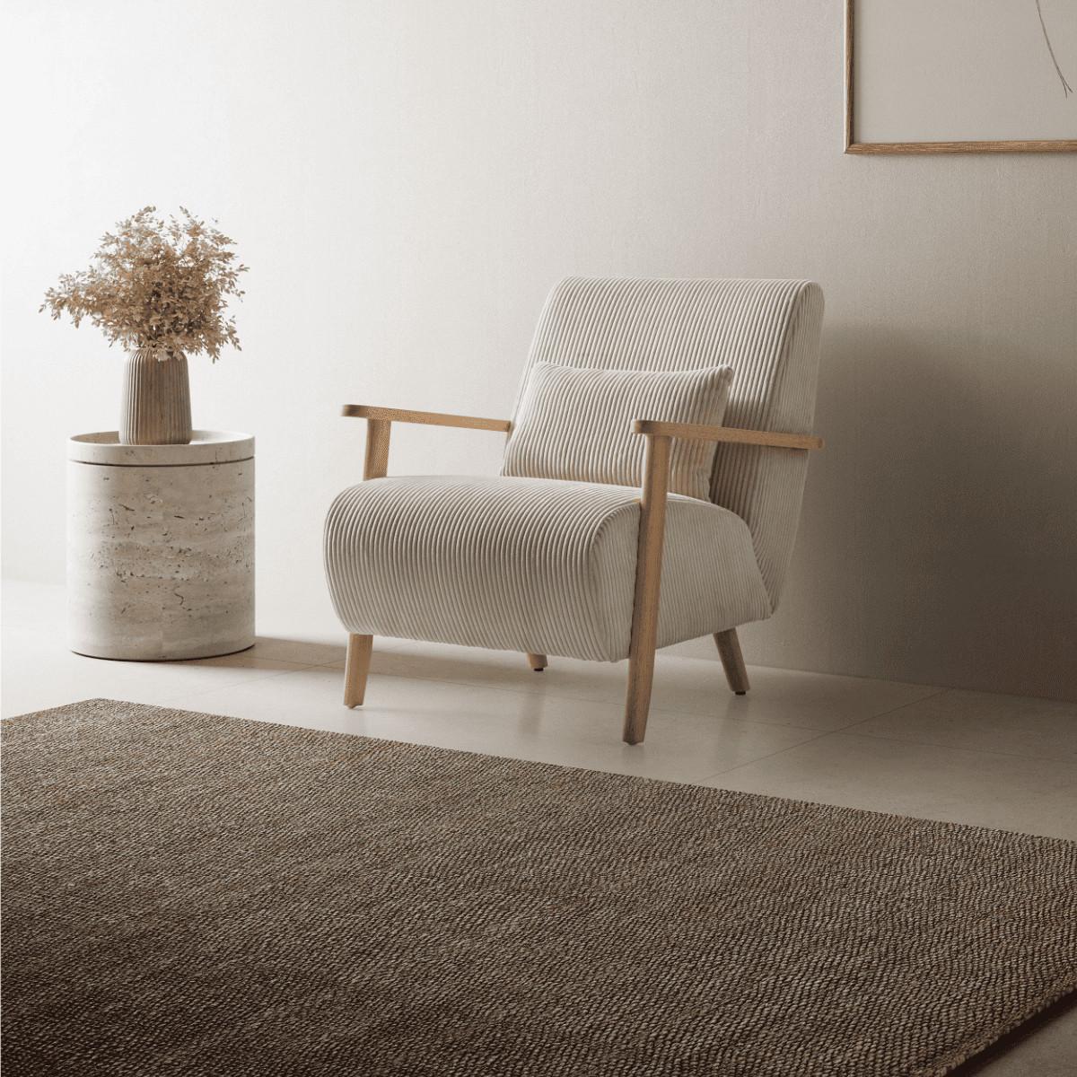 SESSEL Bonnie Beige 70/83/84 cm - Beige, Textil (83/84/70cm) - Calicosy