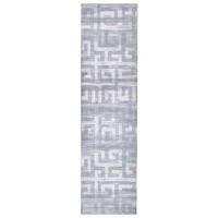 TEPPICH Grau 80/300 cm Beydag - Dunkelgrau/Grau, Textil (80/300cm) - Beliani