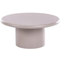 COUCHTISCH Taupe Yukon - Taupe/Beige, Holzwerkstoff (80/80/37cm) - Beliani