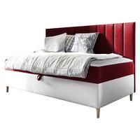 BOXBETT Maja Junior 2 - H3 - Rot/Weiß, Holz (100/200cm) - MIRJAN24
