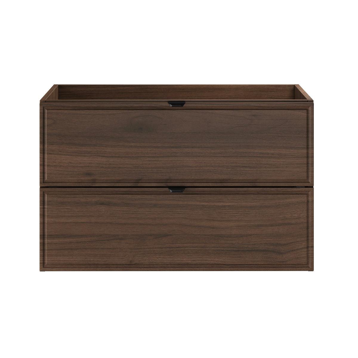 WASCHTISCHUNTERSCHRANK 80cm Elias Dunkles Holz - Braun, Holzwerkstoff (80/50/46cm) - Petits-meubles