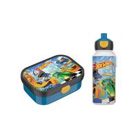 LUNCHSET Campus Hot Wheels 2-tlg. - Blau/Multicolor, Kunststoff (7.5/18.8/20.5cm) - Mepal
