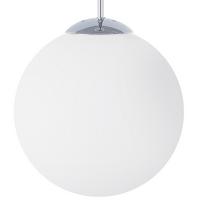 HÄNGELEUCHTE Barrow 40/40/147 cm - Weiß, Glas (40/40/147cm) - Beliani