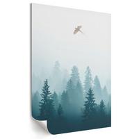POSTER - 29x42 cm - Izaak - Ein Vogel im Flug - Blau, Textil (29/42/0.1cm) - TULUP