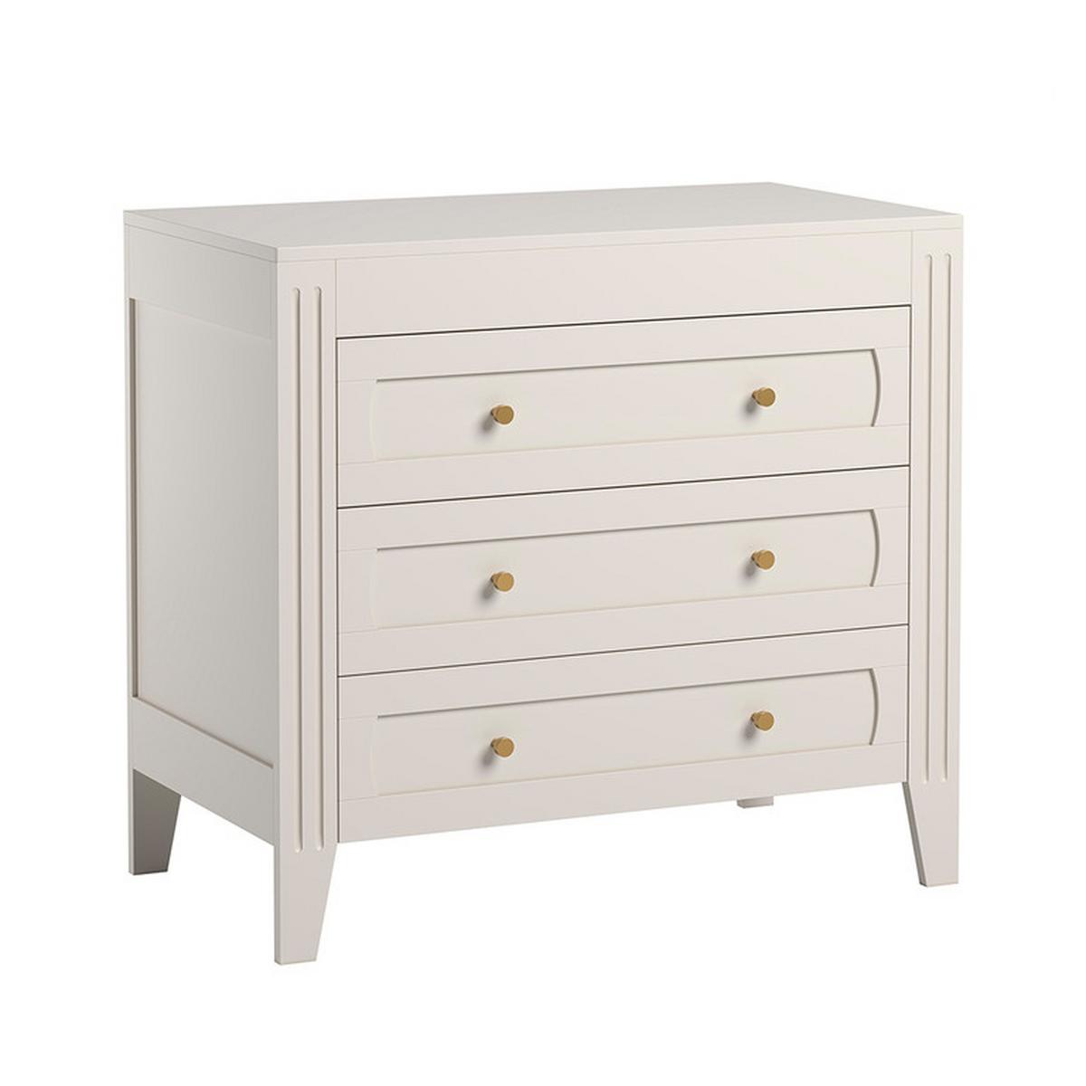 BABYZIMMER 2-teilig Weiß - Weiß, Holzwerkstoff (100/192/55cm) - Petits-meubles