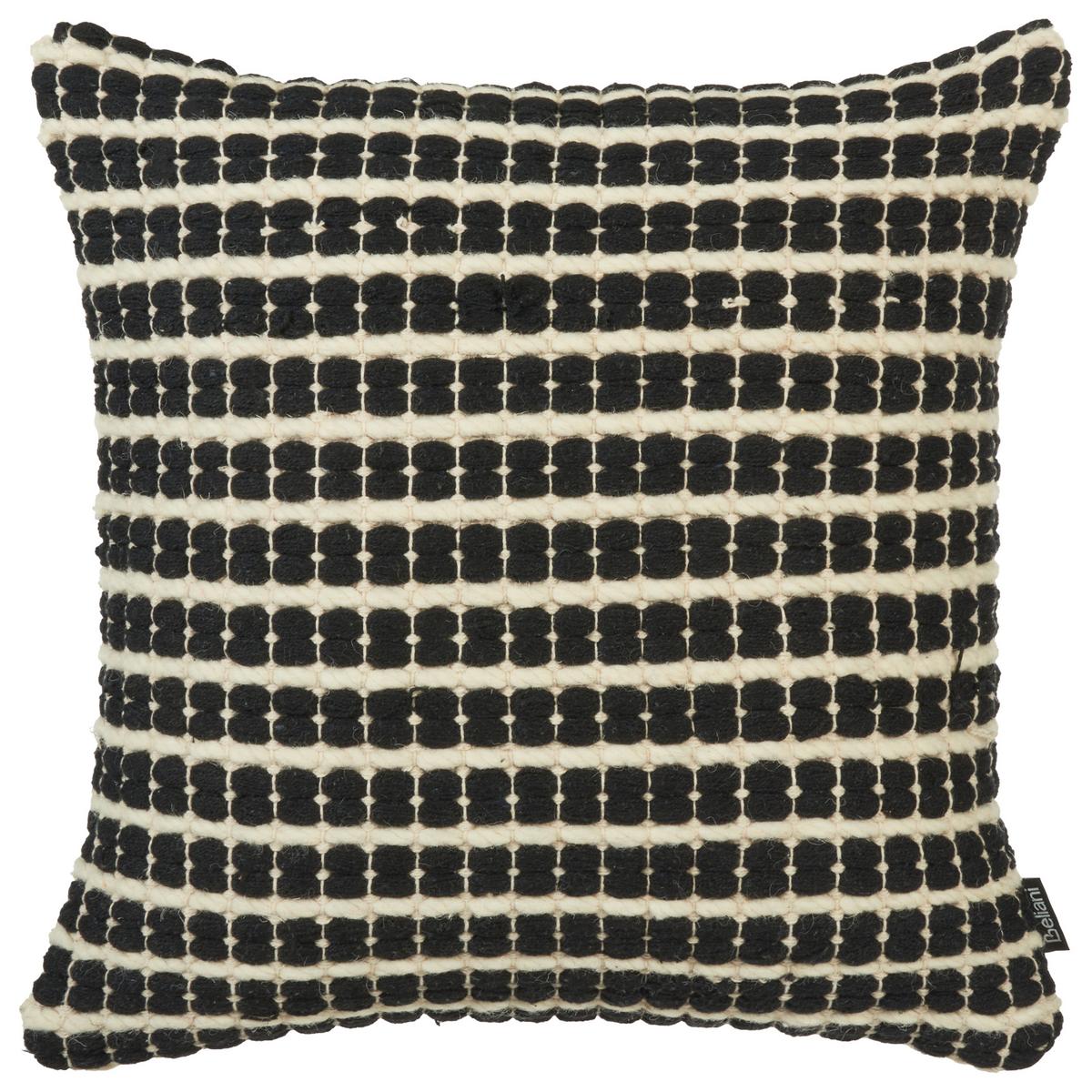 DEKOKISSEN 2er-Set Creme 45/45 cm Yoncali - Creme, Naturmaterialien/Textil (45/45cm) - Beliani