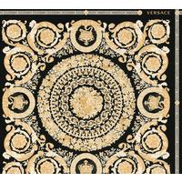 VLIESTAPETE 70/1005 cm - Goldfarben/Schwarz, Kunststoff/Textil (70/1cm) - KUNSTLOFT
