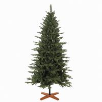 KÜNSTLICHER-WEIHNACHTSBAUM PE PVC Grün - Grün, Kunststoff (180cm) - HOMCOM