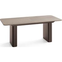 ESSTISCH Riven rechteckig ausziehbar verlängerbar mit Butterfly-Auszug, Eiche Braun 180-276/90/76 cm - Eichefarben/Braun, Holzwerkstoff/Metall (90/276/76cm) - WFL GROUP
