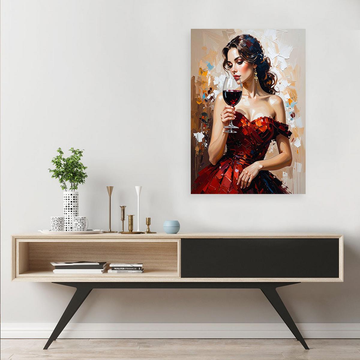 LEINWANDBILD Menschen & Charaktere 40x60cm - Braun, Textil (40/60cm) - Feeby