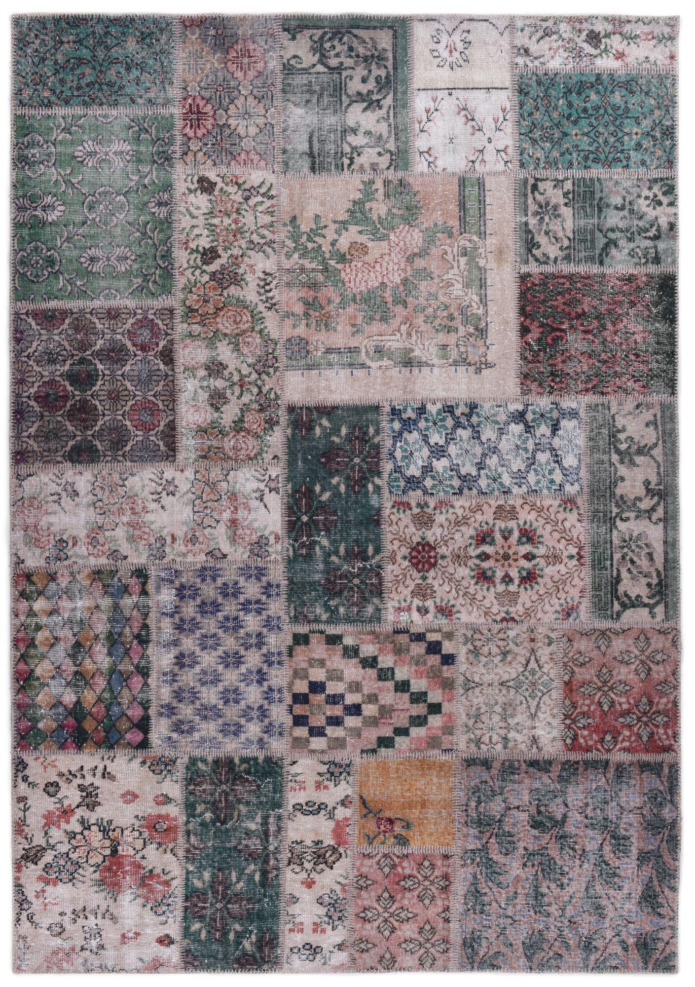 VINTAGE-TEPPICH Adara 160x230 cm - Multicolor, Textil (160/230cm) - Gino Falcone