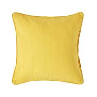 KISSENHÜLLE Rajput 45/45 cm, 100% Baumwolle - Gelb, Textil (45/45cm) - Homescapes