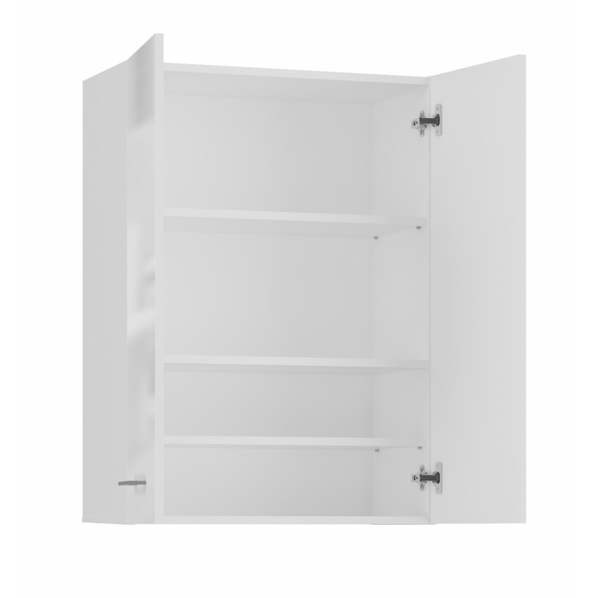 BADEZIMMERSCHRANK Weiß 64/90/30 - Weiß, Holzwerkstoff (64/90/30cm) - RAUMHIRSCH FURNITURE