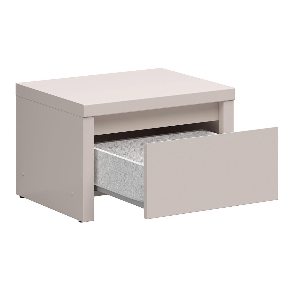 NACHTTISCH Soren Kaschmir - Beige, Holzwerkstoff (51/33.5/40.5cm) - Petits-meubles