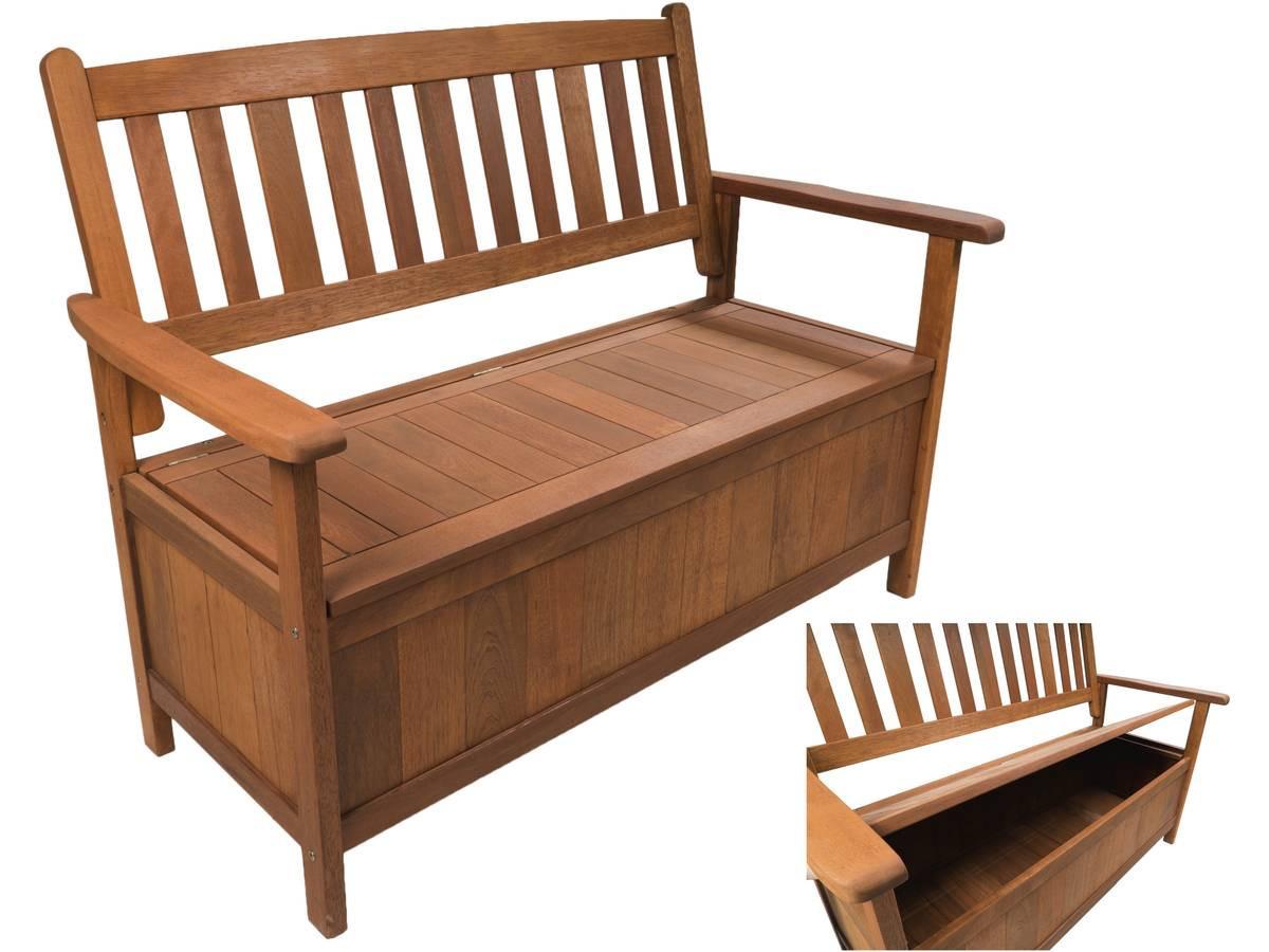 GARTENBANK manille Braun - Braun, Holz (61/92/120cm) - Habitat Garten