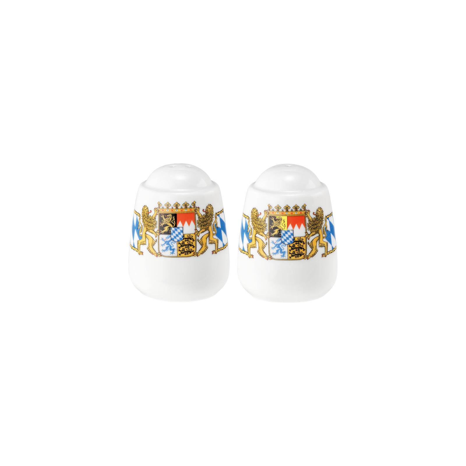 SALZ- UND PFEFFERSTREUER-SET Compact Bayern bunt - Multicolor, Keramik (5/5.4/5cm) - Seltmann Weiden