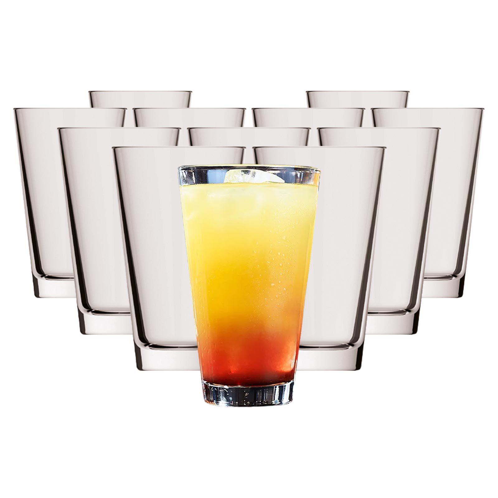 BECHER Conic transparent 330 ml 12er Set - Transparent, Glas (0.3L) - Rastal