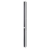 AUSSENWANDLEUCHTE Savane 4/9/100 cm - Schwarz, Metall (9/100/4cm) - Beliani