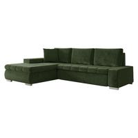 ECKSOFA Orkan Mini - Grün, Holz/Textil (265/185cm) - MIRJAN24