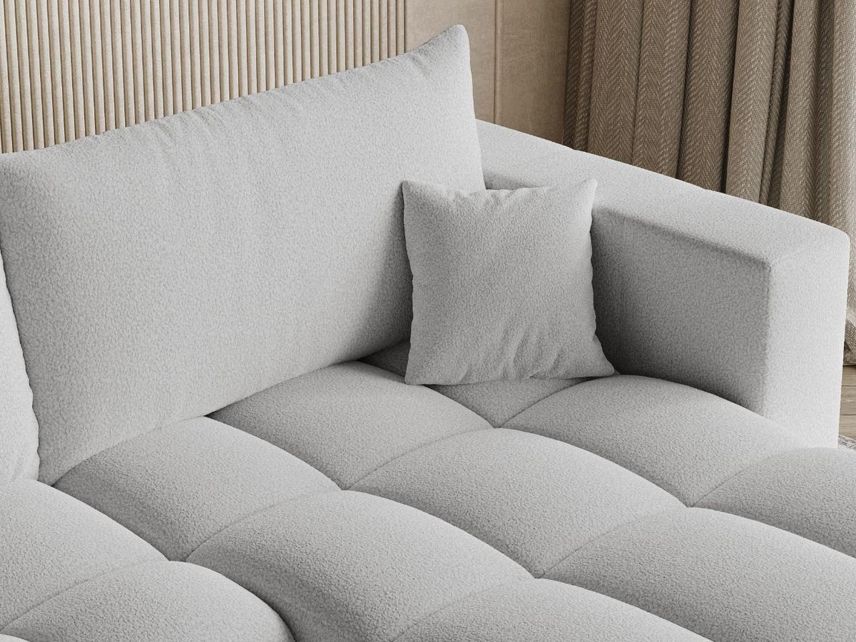 ECKSOFA Neva Grau - Grau, Holz/Textil (280/170cm) - Graingold