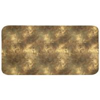 WC-VORLEGER Antik - Metallic-Look - Gold WC Teppich 120x60 cm - Goldfarben, Textil (120/1cm) - OnlyWow