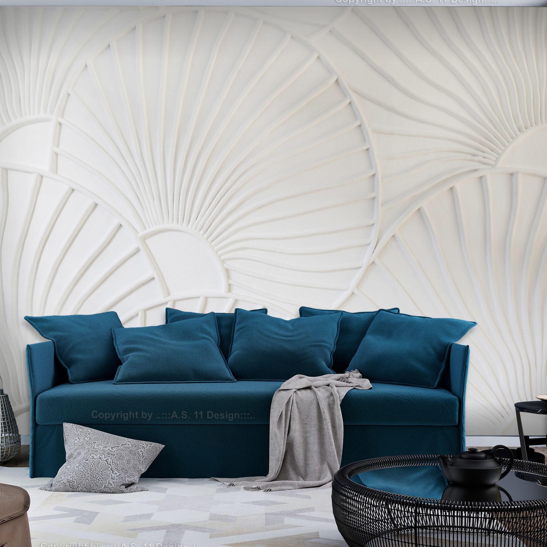 SELBSTKLEBENDE FOTOTAPETE 392/280 cm - Grau, Kunststoff/Textil (392/1cm) - KUNSTLOFT