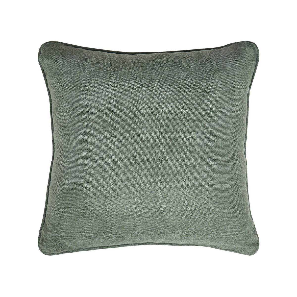 2-SITZER-SOFA Stoff Grün Habo - Hellbraun, Textil (176/78/72cm) - Beliani