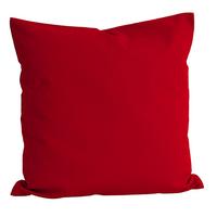 KISSENBEZUG Basic 100% Baumwolle rot 40/40 cm - Rot, Textil (40/40cm) - beties Heimtextil