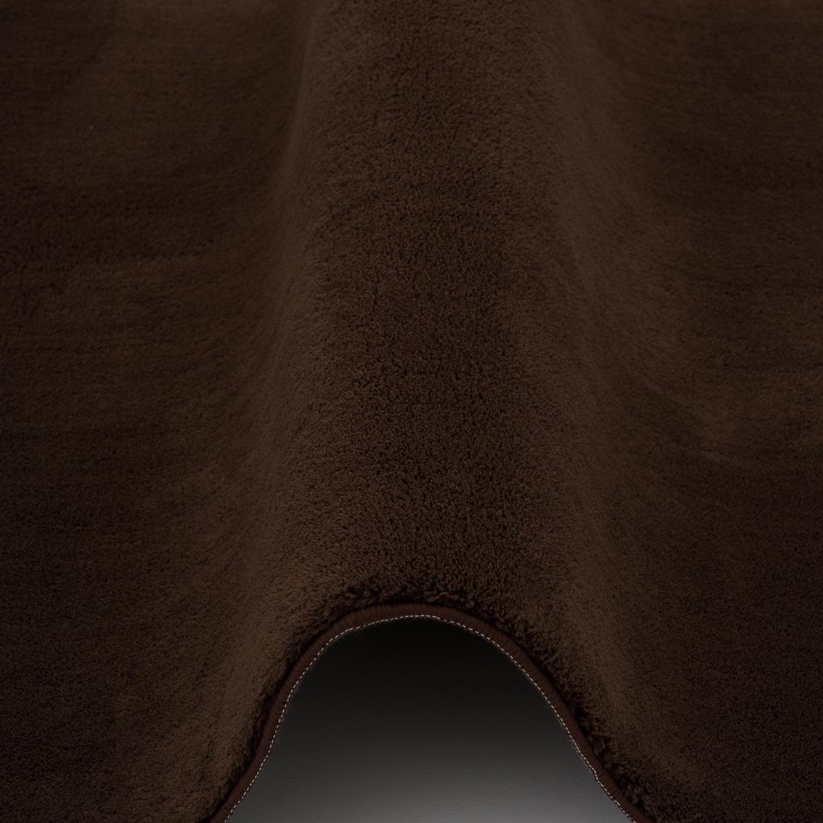 FELLTEPPICH SUPER SOFT PEARL - Dunkelbraun, Textil (120/170cm) - Pergamon