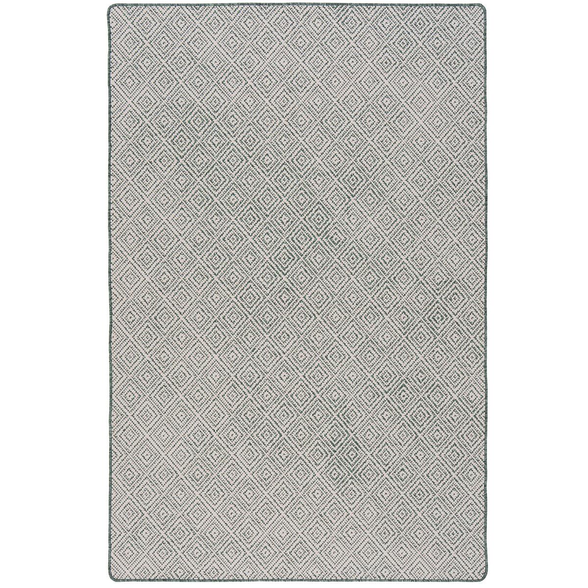 IN- UND OUTDOOR TEPPICH BEIDSEITIG NEWPORT MODERN - Grün, Textil (100/100cm) - Snapstyle