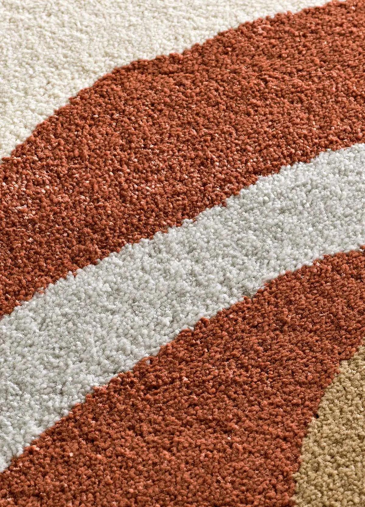 KURZFLORTEPPICH Beige / Kupfer Astra 160/230 cm - Beige/Kupferfarben, Textil (160/230cm) - Atticgo