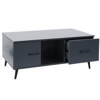 COUCHTISCH eckig Grau - Grau, Holz (60/100/43cm) - MCW