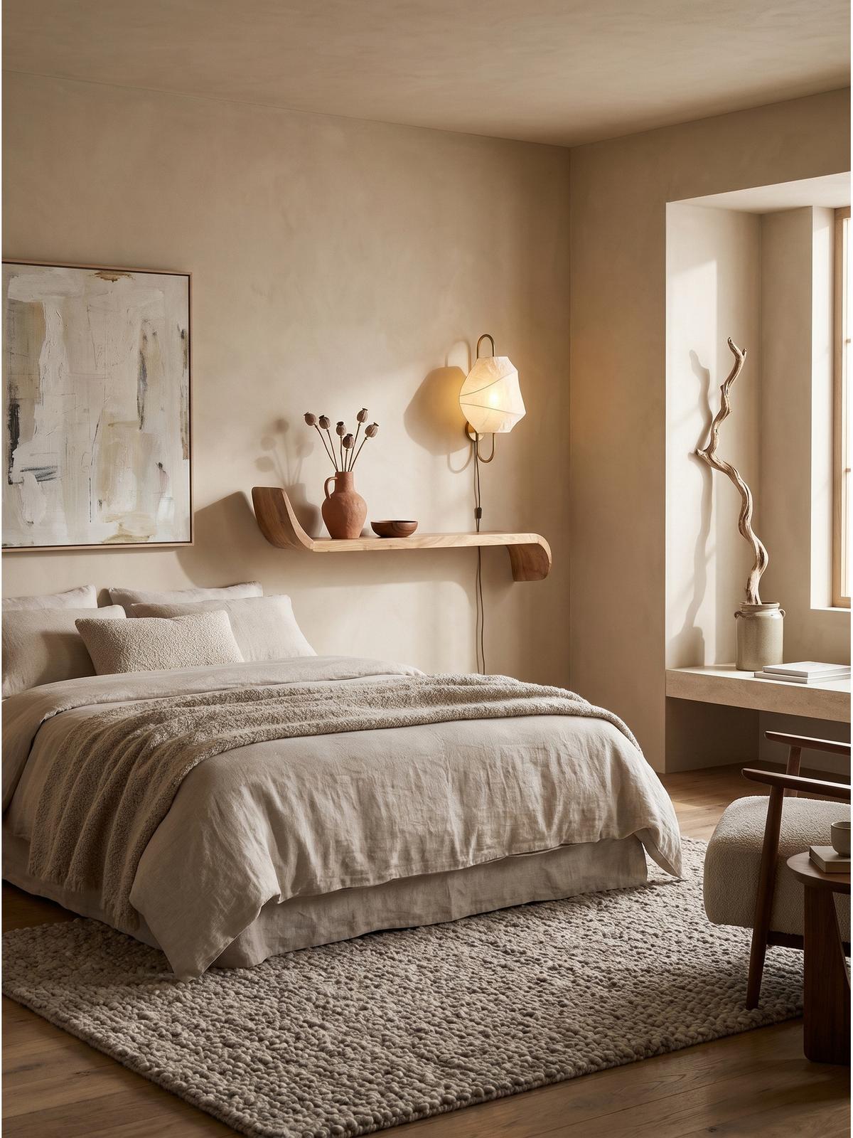 WANDREGAL ARBOGA, Mango Massivholz, handgefertigt, 60 x 20 x 36 cm - Braun, Holz (60/36/20cm) - KADIMA DESIGN