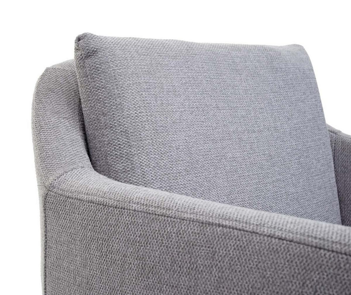 ESSZIMMERSTUHL Hellgrau - Hellgrau, Textil (60/86/65cm) - MCW