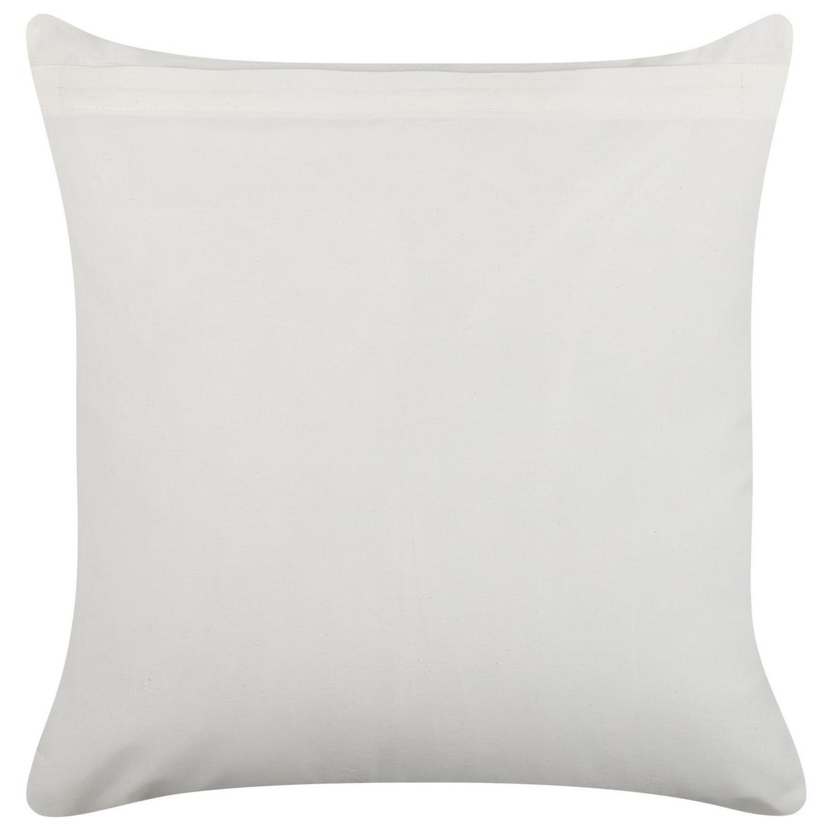 DEKOKISSEN Hellgrün 45/45 cm Larics - Hellgrün, Naturmaterialien/Textil (45/45cm) - Beliani