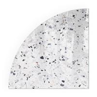 GLASPLATTE für Kamin 100x100 cm - Weiß, Glas (100/100/0.4cm) - TULUP