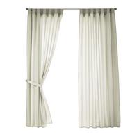 VORHANG 2ER SET POTSDAM HxB 245x140 cm Creme - Creme, Textil (140/245cm) - Gardinenbox