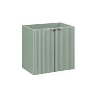 WASCHTISCHUNTERSCHRANK 60cm Jade Grün - Grün, Holzwerkstoff (60/57/39cm) - Petits-meubles