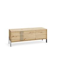 LOWBOARD VALOZA 150/57/40 cm, Eiche Artisan - Eiche Artisan, Holzwerkstoff (150/57/40cm) - MASSENO
