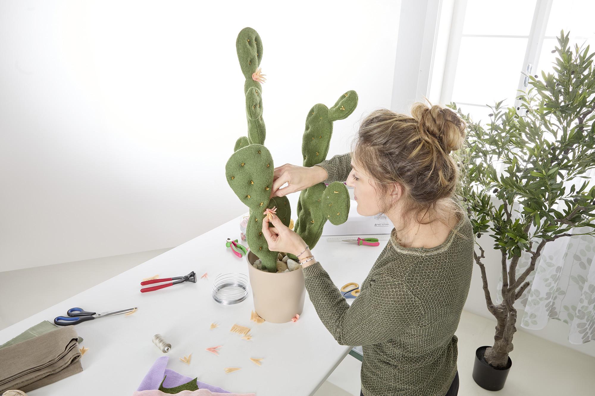 DIY kaktusz készítése