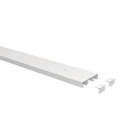 GARDINENSCHIENE / OBJEKTSCHIENE Primax 140 cm, 2-läufig Weiß - Weiß, Metall (4.3/0.9/140cm) - INTERDECO