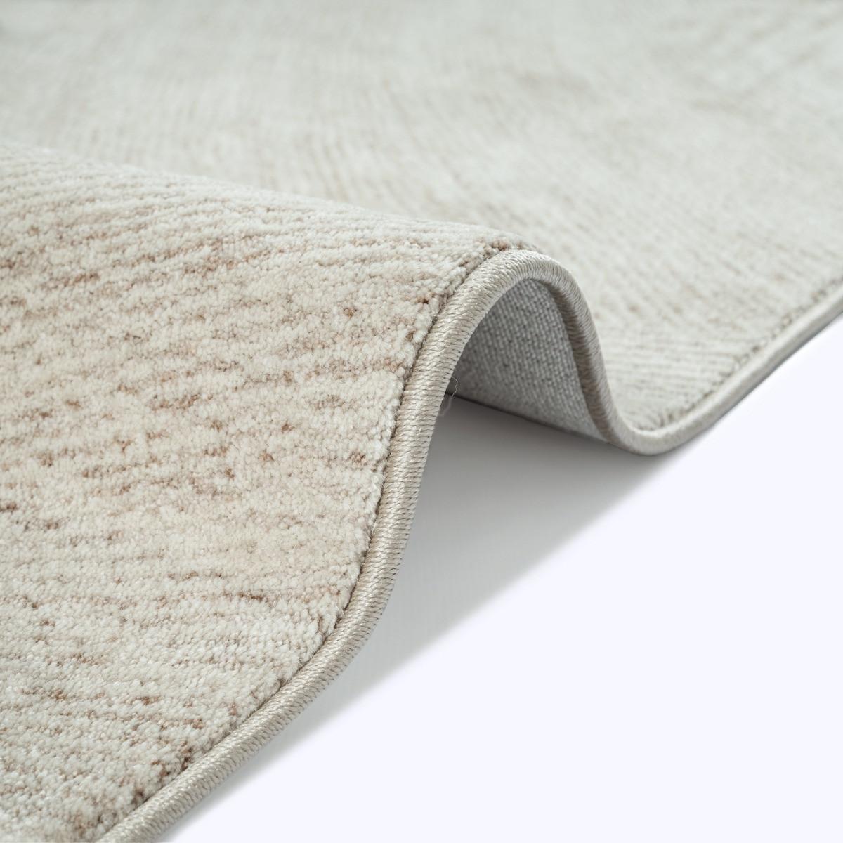 TEPPICHLÄUFER Geometrisch SCRIVIA Polypropylen Beige 80 x 150 cm - Beige, Textil (80/150cm) - KADIMA DESIGN