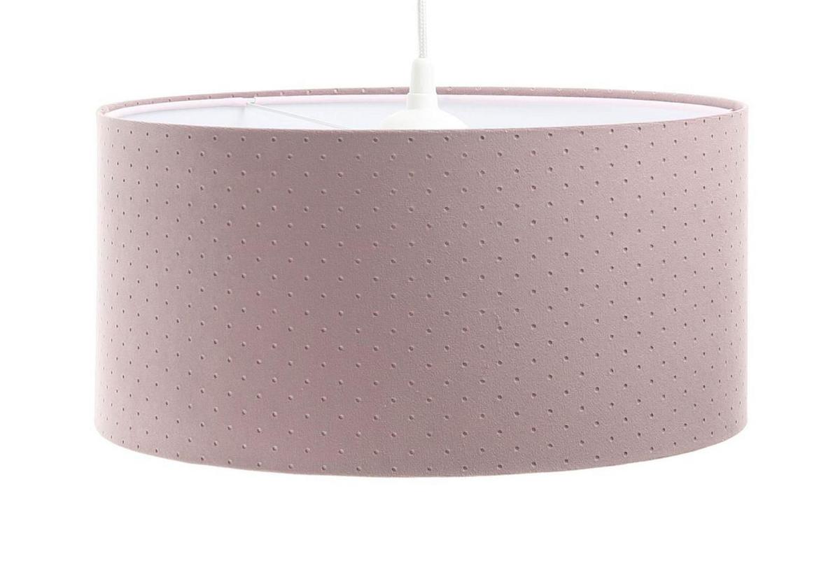HÄNGELEUCHTE Rosa 40/20 cm - Pink/Weiß, Kunststoff (40/0.6/20cm) - ONZENO
