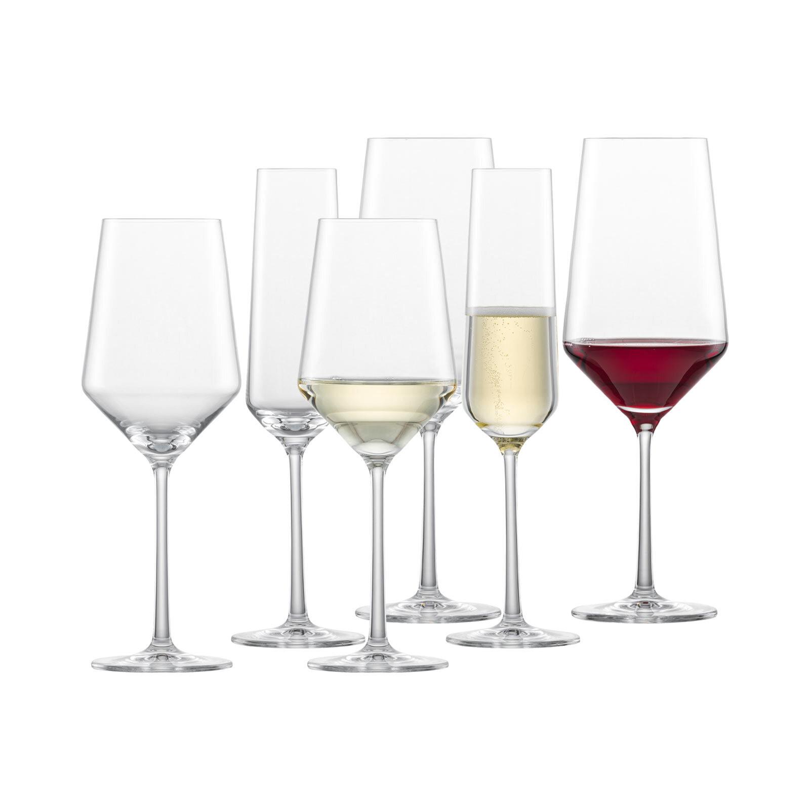 WEIN- UND SEKTGLÄSERSET Pure transparent 6-tlg. - Transparent, Glas (0.001L) - Zwiesel Glas