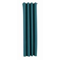 VORHANG »NEW YORK« HxB 225x140 cm Petrol - Petrol, Textil (140/225cm) - Gardinenbox