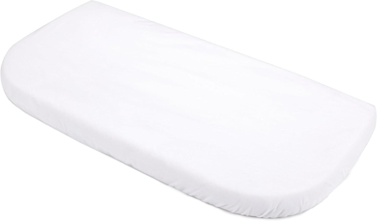 BABY Spannbettlaken Beistellbett wasserdicht 7in1 - Weiß, Textil (37/73cm) - waldin