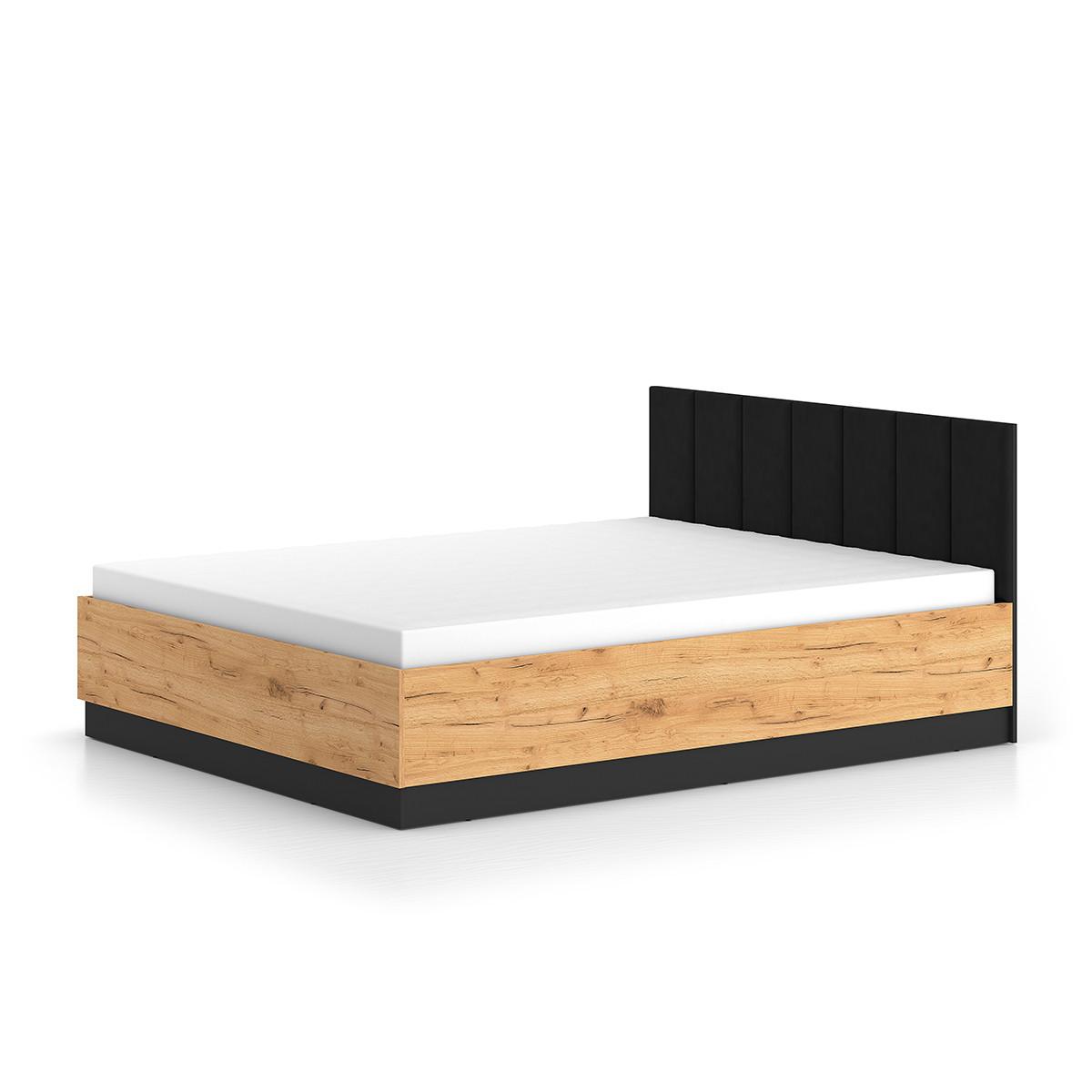 BOXBETT 160/200 Solal Holz - Braun, Holzwerkstoff (160/200cm) - Petits-meubles