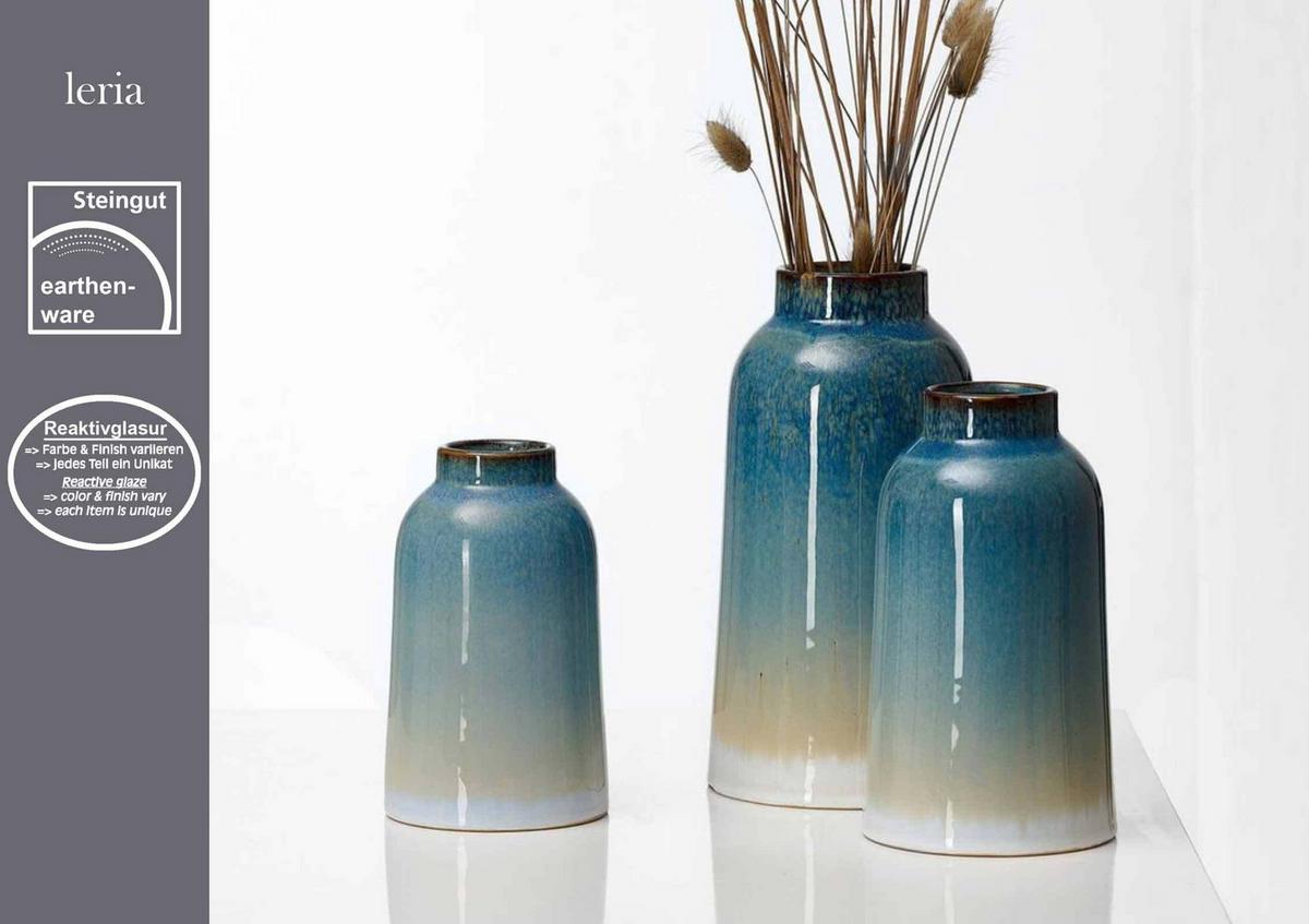 VASEN Leria blau 16,5 cm 2er Set - Blau, Keramik (16.5cm) - Ritzenhoff Breker