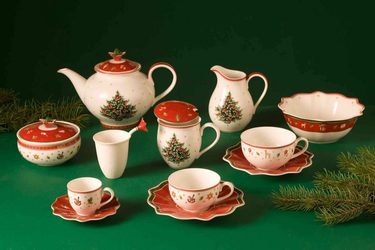 MILCHKAFFEEUNTERTASSEN Toy's Delight bunt ø 19 cm 6er Set - Multicolor, Keramik (19cm) - Villeroy & Boch