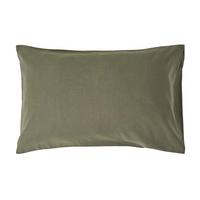KISSENBEZUG Leinen - Olivgrün, Textil (48/74cm) - Homescapes